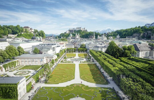 Schloss Mirabell mit Garten | © Tourismus Salzburg