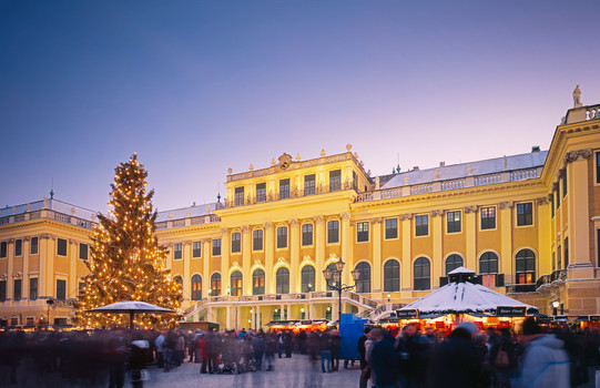 Christmas market Schloss Schönbrunn